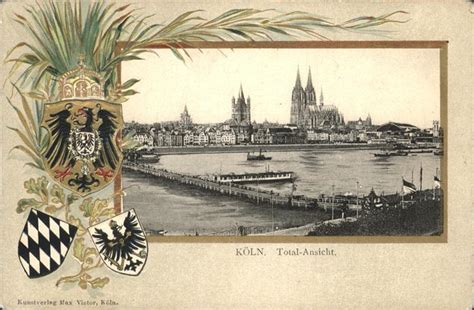 Postkarte Carte Postale 41399565 Koeln Rhein Totalansicht