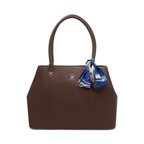 Handtasche Beverly Hills Polo Club BHPCL-05-AW23-HP Braun | eschuhe.de
