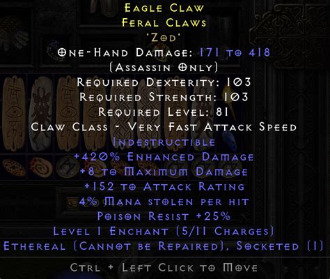 Godly Eth Cruels Claw Topic D2jsp