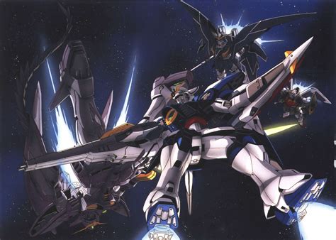 Wallpaper Anime Machine Comics Mobile Suit Gundam Wing Screenshot