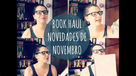 Book Haul Novidades De Novembro Youtube