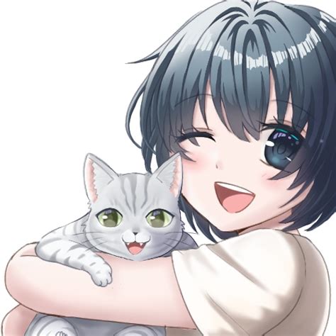 猫と女の子 Skima（スキマ）