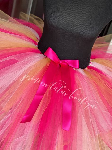 Light Pink And Fuchsia With Hints Of Gold Adult Tutu Tutus Etsy