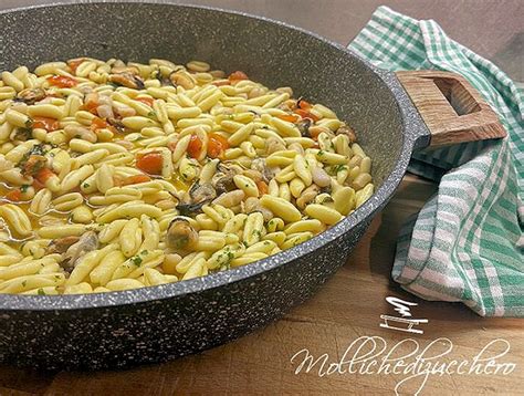 CAVATELLI FAGIOLI E COZZE RICETTA TIPICA