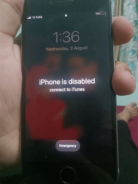 IPhone Is Disabled Connect To ITunes Apple Community