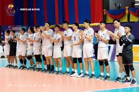 PH Men S Volleyball Team Ends SEA Games Podium Hopes Bows To Cambodia