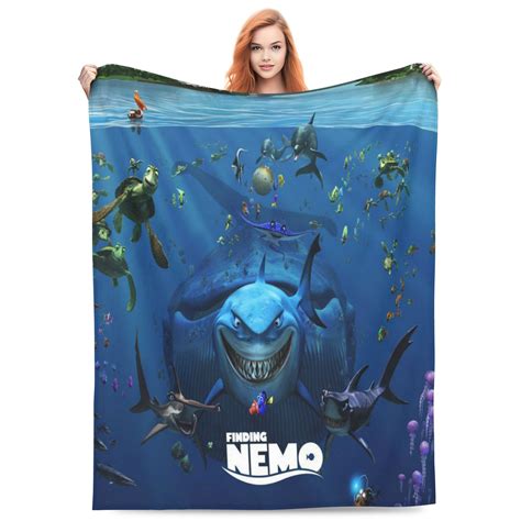 Finding Nemo Bed Blanket 3d Printed Throw Blanket Lightweight Super