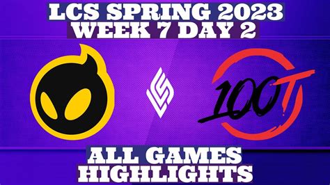 Dig Vs T Lcs Highlights Week Day Lcs Spring Highlights