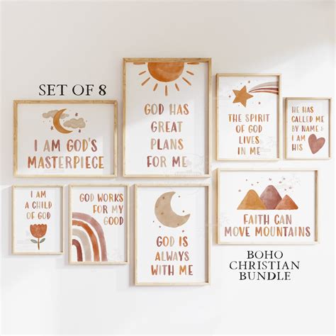 Church Nursery Decor Wall Art Christian Church Classroom Biblical ...