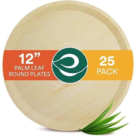 Eco Soul Inch Pack Compartment Disposable Bagasse Plates