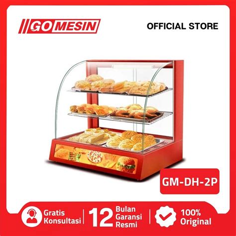 Jual Showcase Warmer Gomesin Gm Dh P Etalase Penghangat Makanan Gm Dh