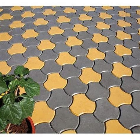 Zigzag Concrete Interlocking Colorado Paver Blocks Thickness Mm