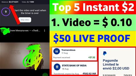 Paypal Earning App Paypal Earning Apps Today Watch Video Earn Paypal