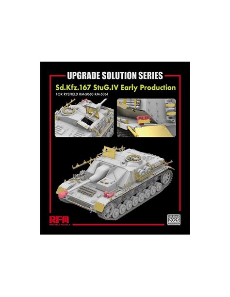 RM2025 Upgrade Set For 5060 5061 StuG IV Early Production