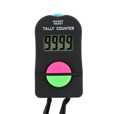 Digital Tally Counter Electronic Hand Held Clicker Sports Manual