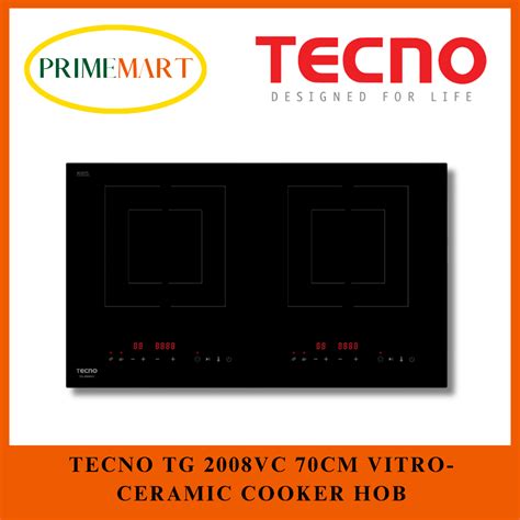 Tecno Tg Vc Cm Vitro Ceramic Cooker Hob Year Warranty