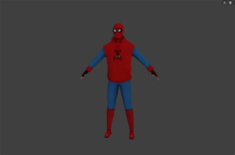 Spider Man Homecoming Homemade Suit D Render By Daoryruf