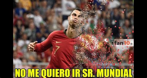 Memes De Cristiano Ronaldo Y Portugal Eliminado De Rusia 2018 Tras