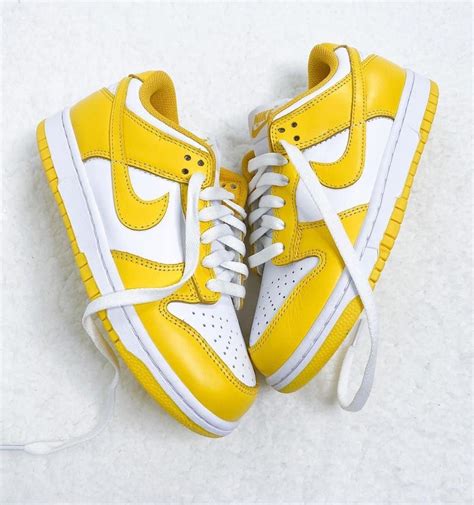 Preview Nike Dunk Low Yellow White Le Site De La Sneaker