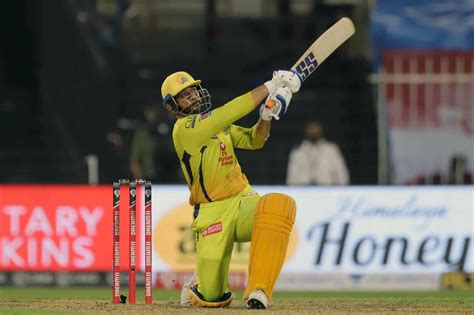 Watch As Ms Dhoni Rolls Back The Years In Chennai Csk Skipper Smashes