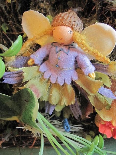 Blossom Fairies From Salley Mavors Felt Wee Folk Fairy Dolls