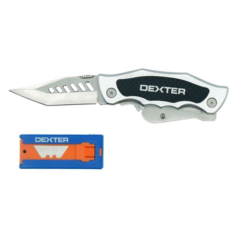 Нож складной Dexter 2в1 трапециевидный и перочинный 19 мм - купить по ...
