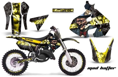 Suzuki Dirt Bike Graphic Kits For Rmz Rmz Rm Rm Drz