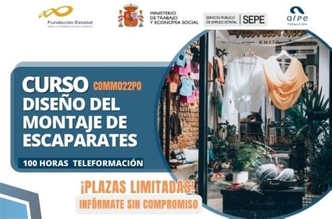 Curso Diseño del montaje de escaparates Alpe Formación