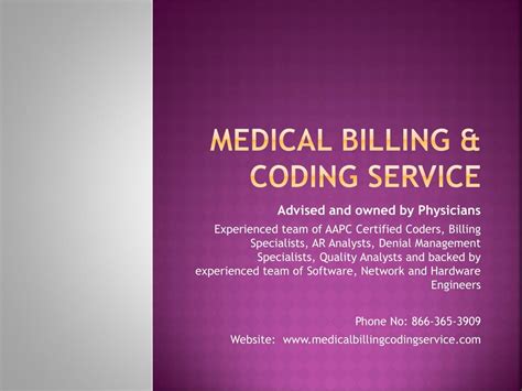PPT - Medical Coding and Billing | Revenue Cycle Management in USA