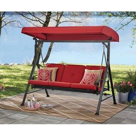 Mainstays Belden Park Person Outdoor Furniture Patio Daybed Swing