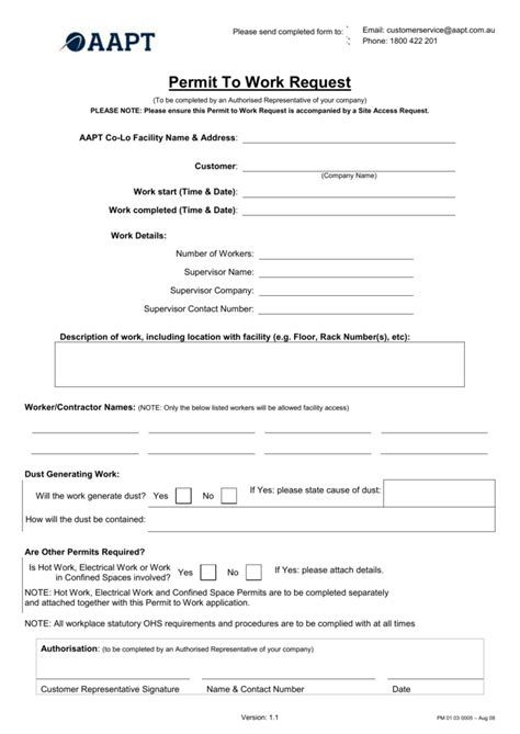 Free Sample Work Request Forms In Ms Word Pdf