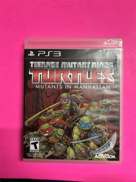 Teenage Mutant Ninja Turtles Mutants In Manhattan Sony Playstation 3