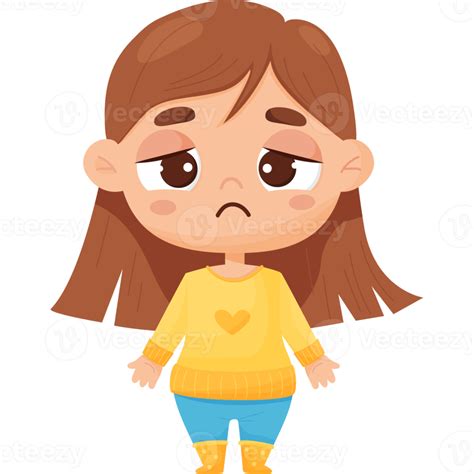 Emotion Sad Girl 15116066 Png