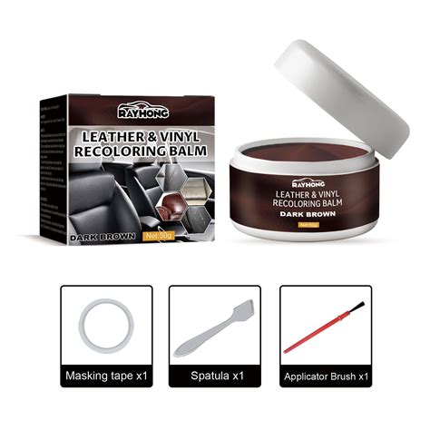 Leather Recoloring Balm Leather Repair Kit For Furniture Leather Restorer For Couches Leather