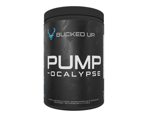 Bucked Up Pump Ocalypse Blue Raz 30 Servings