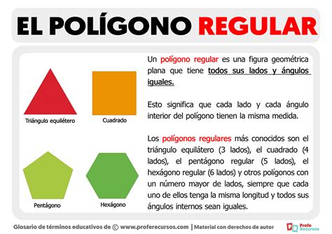 O Que Significa Regulares - Poligonos Regulares