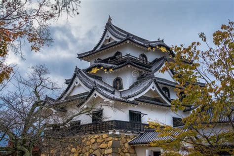 Hikone Castle autumn stock image. Image of kansai, ancient - 138260723