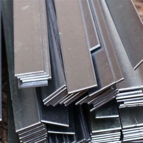 Mild Steel Flat Bar Single Piece Length 6 Meter Thickness 3 Mm At