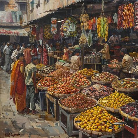 97,000+ Indian Street Market Pictures