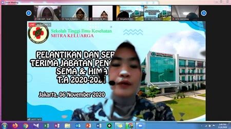 SERAH TERIMA JABATAN DAN PELANTIKAN SEMA HIMA PERIODE 2020 2021 STIKes