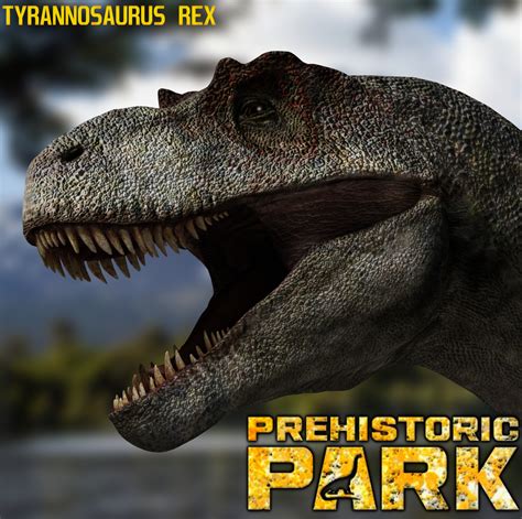 Artstation Prehistoric Park Tyrannosaurus Rex 3d Model