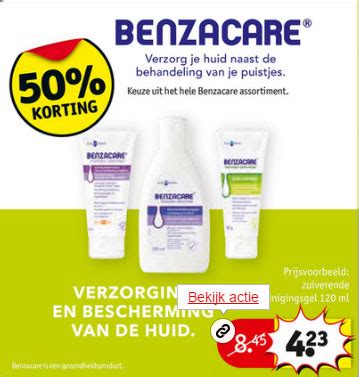 Korting Op Het Hele Benzacare Assortiment Aanbieding Bij Kruidvat