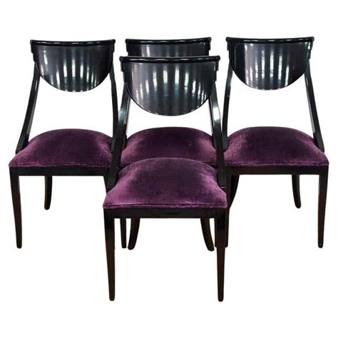 A Set Of Four Gondola Dining Chairs By Pietro Costantini Italy 1980s For Sale At 1stdibs