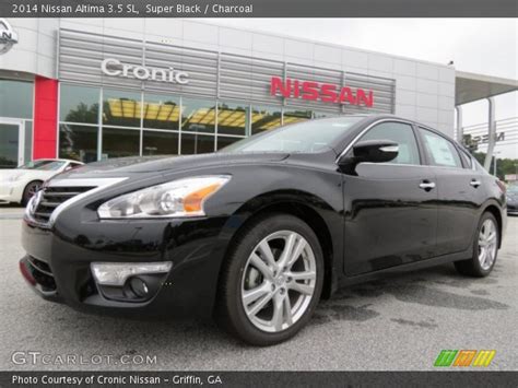 Super Black Nissan Altima Sl Charcoal Interior Gtcarlot