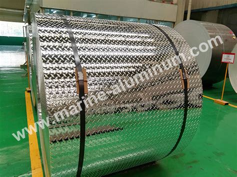 5083 5086 6061 Marine Grade Aluminum Tread Plate Sheet For Ships