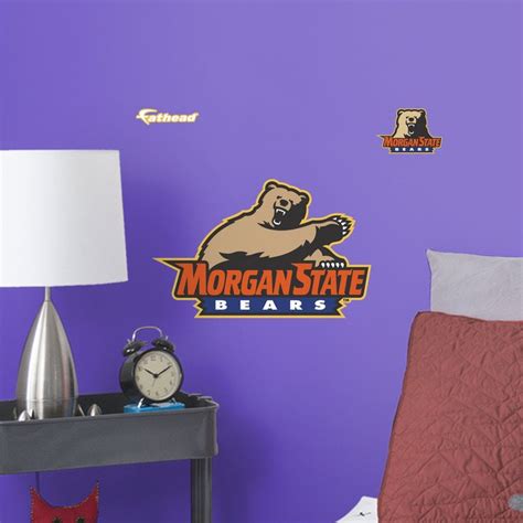 Morgan State University Logo - Officially Licensed NCAA Removable Wall ...