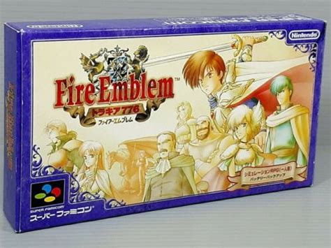 Fire Emblem Thracia 776 Snes Nintendo Super Famicom With Box Used From