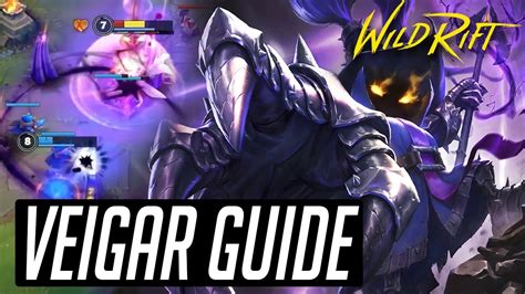 WILD RIFT VEIGAR NEW CHAMPION GUIDE BEST BUILD AND RUNES FOR VEIGAR