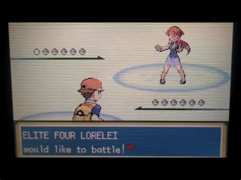 Pok Mon Fire Red Elite Four X Complete Lorelei Dolls Youtube