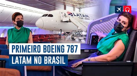 Voamos no primeiro Boeing 787 9 tripulação brasileira Aviões e